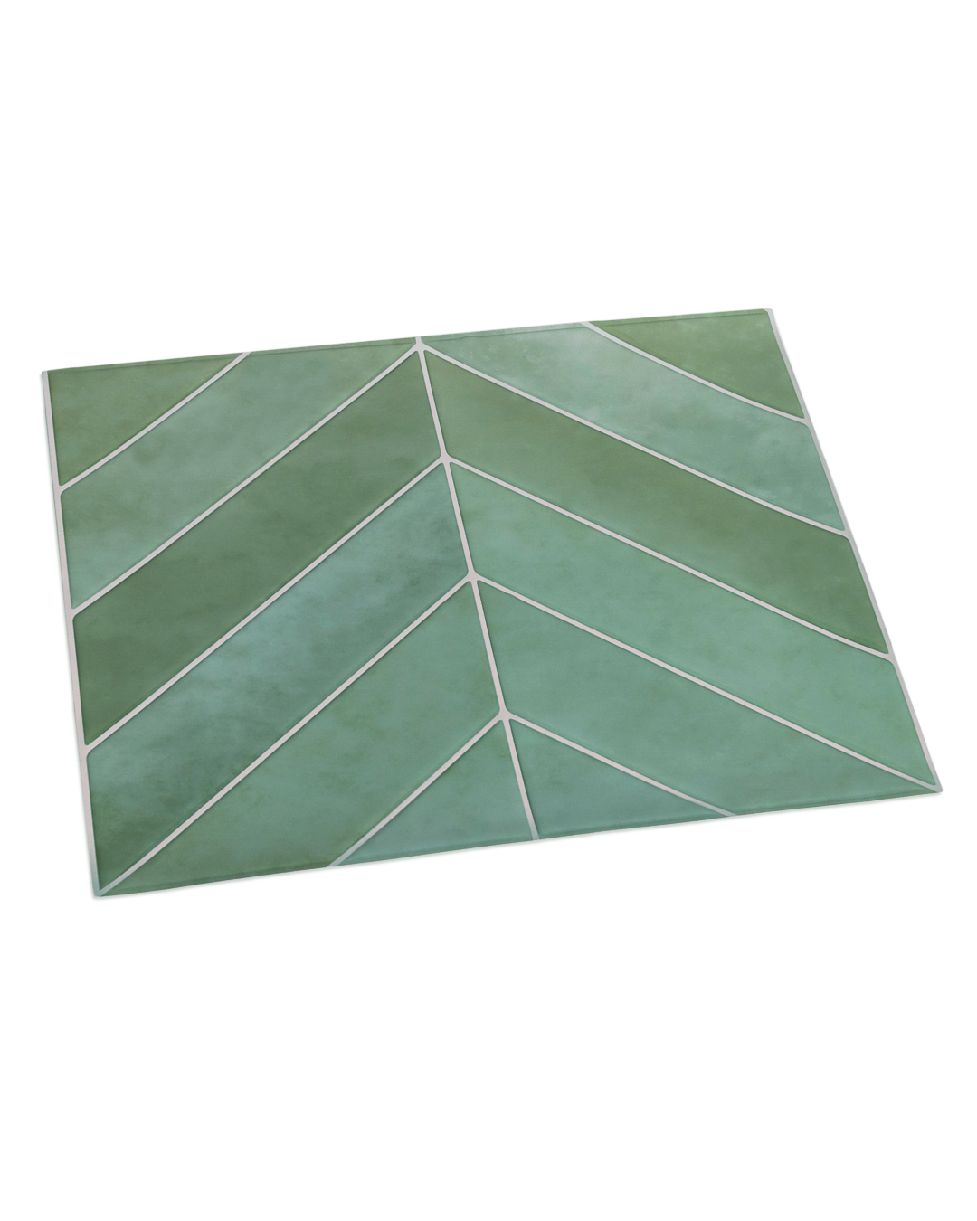 Selbstklebende Fliesen - Mora Verde - grün 10 Stk.