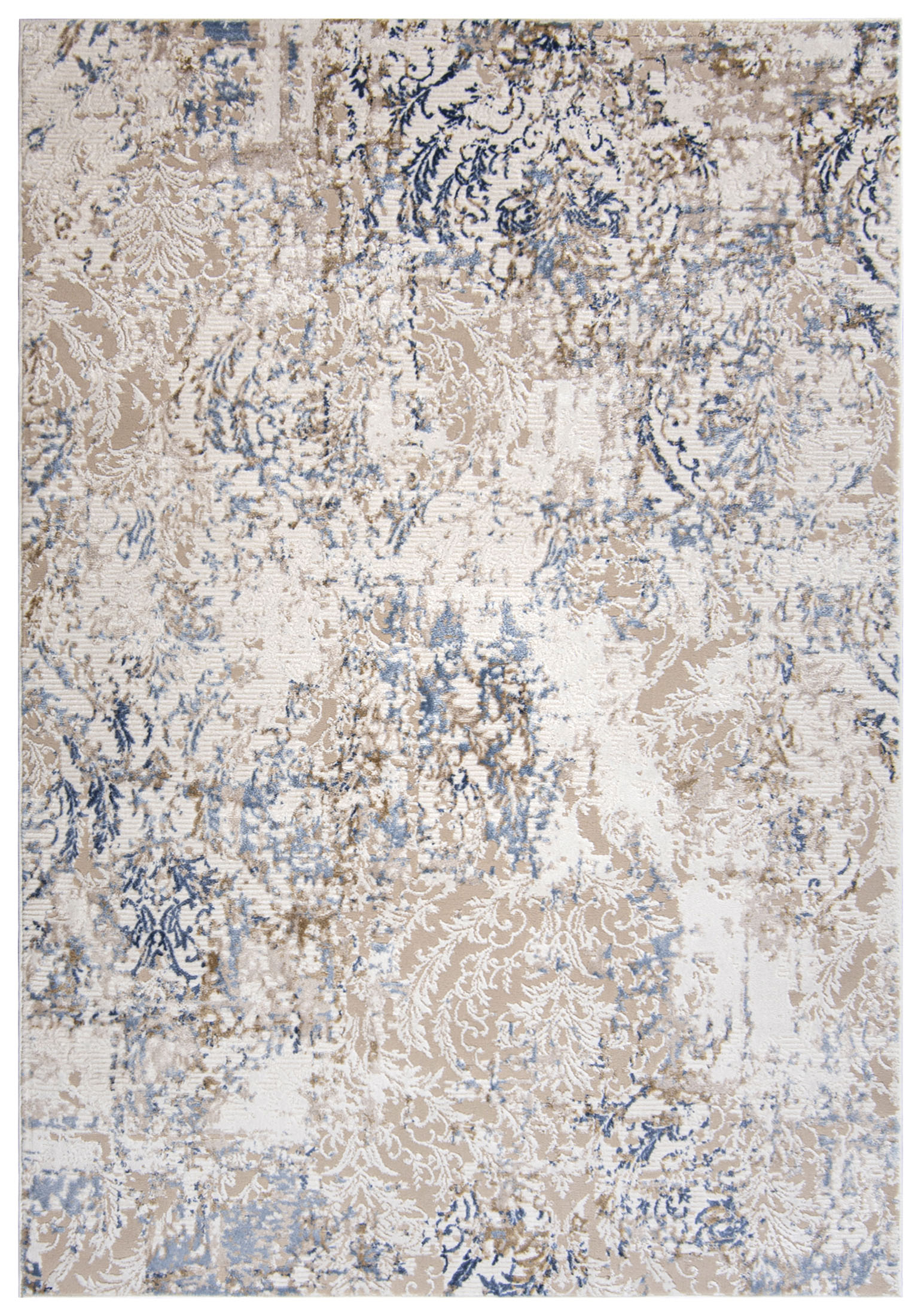 Teppich Beige / Creme Abstrakt Vintage / Shabby TY98E HERA