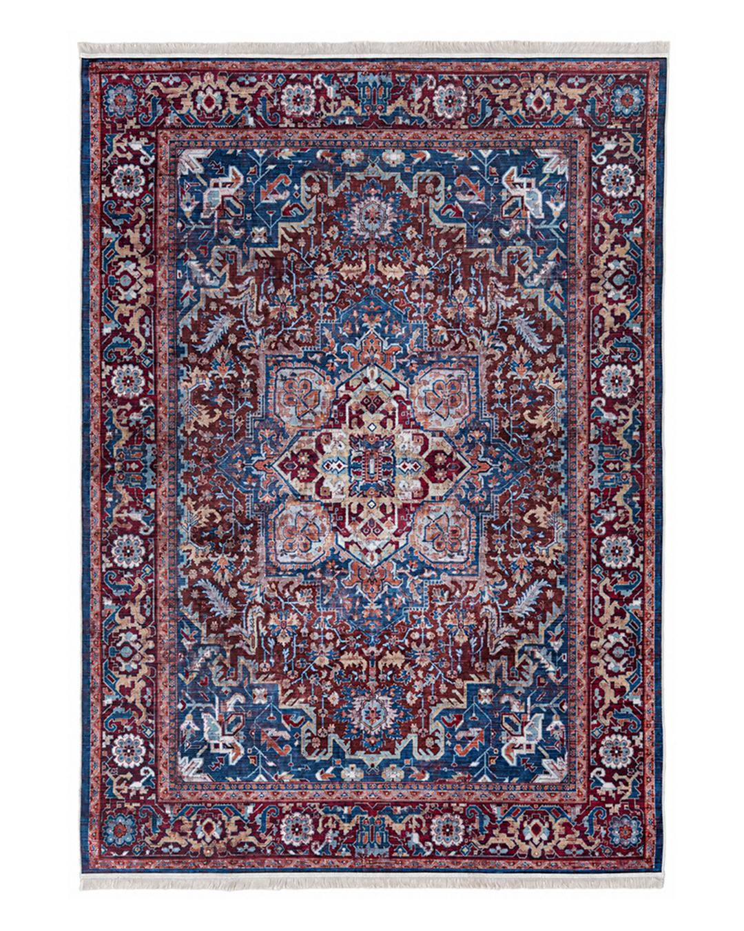 Orientalischer Teppich VICTORIA 38950 - rot, blau